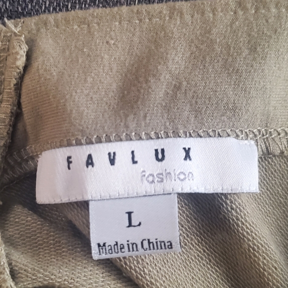 Olive long sleeve top - Picture 5 of 5